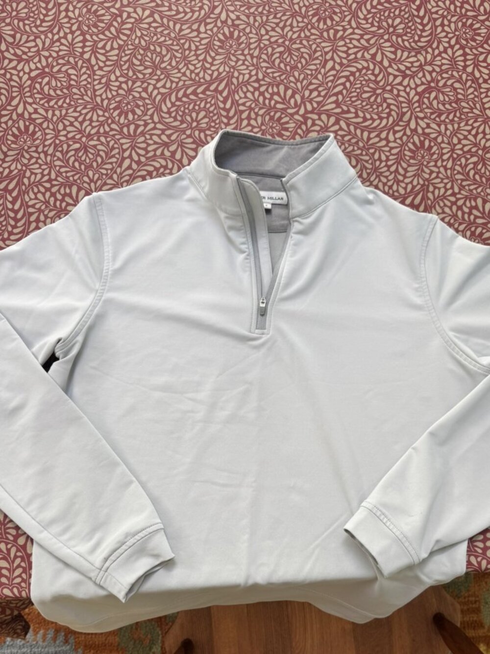 Peter Millar 1/4 Zip -Silver/Grey